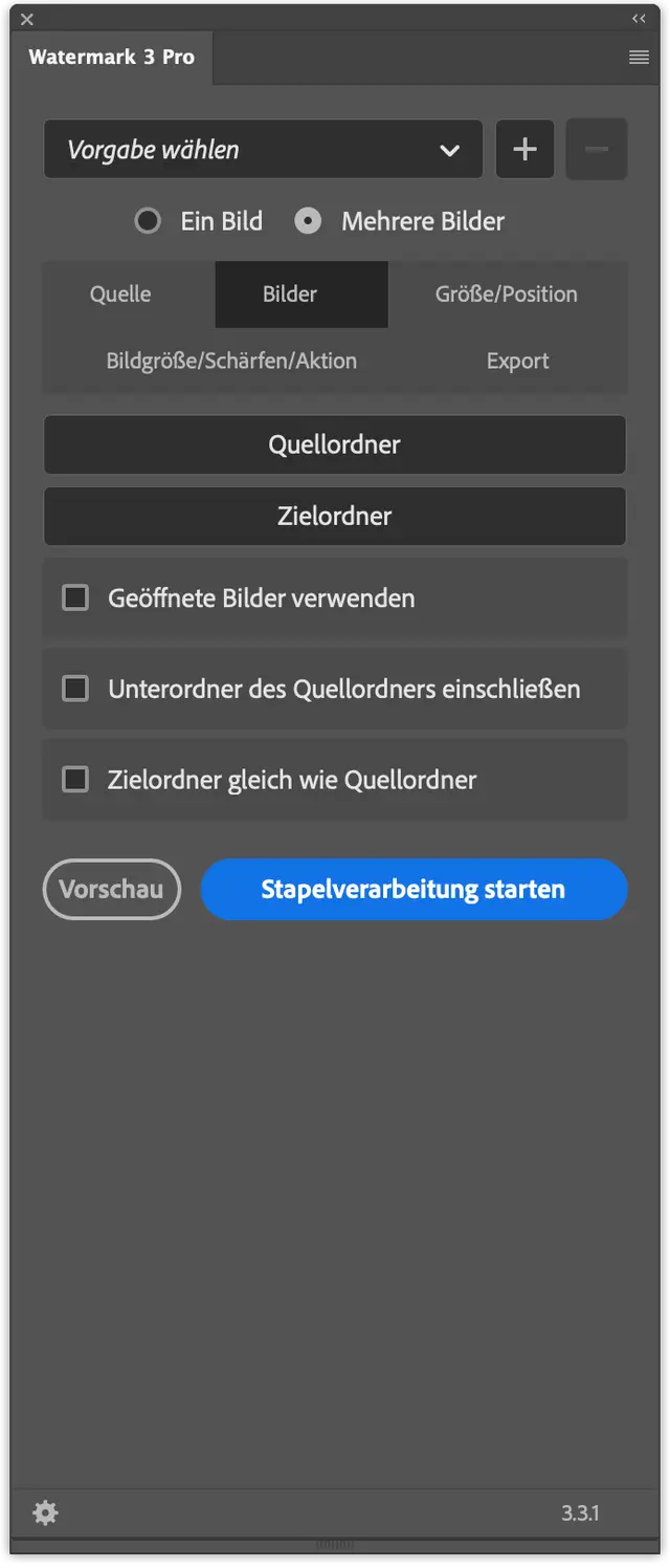 Screenshot of the Watermark plugin, image 4 of 5