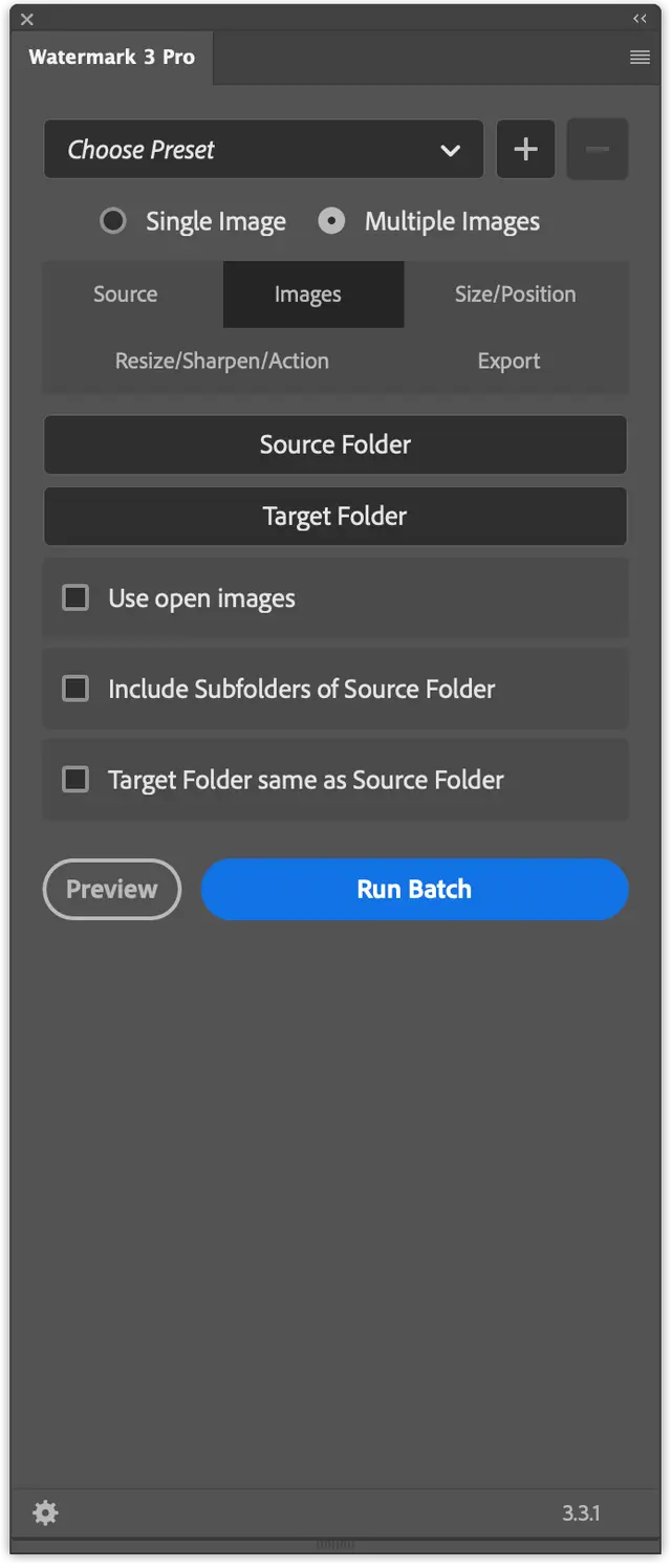 Screenshot of the Watermark plugin, image 4 of 5